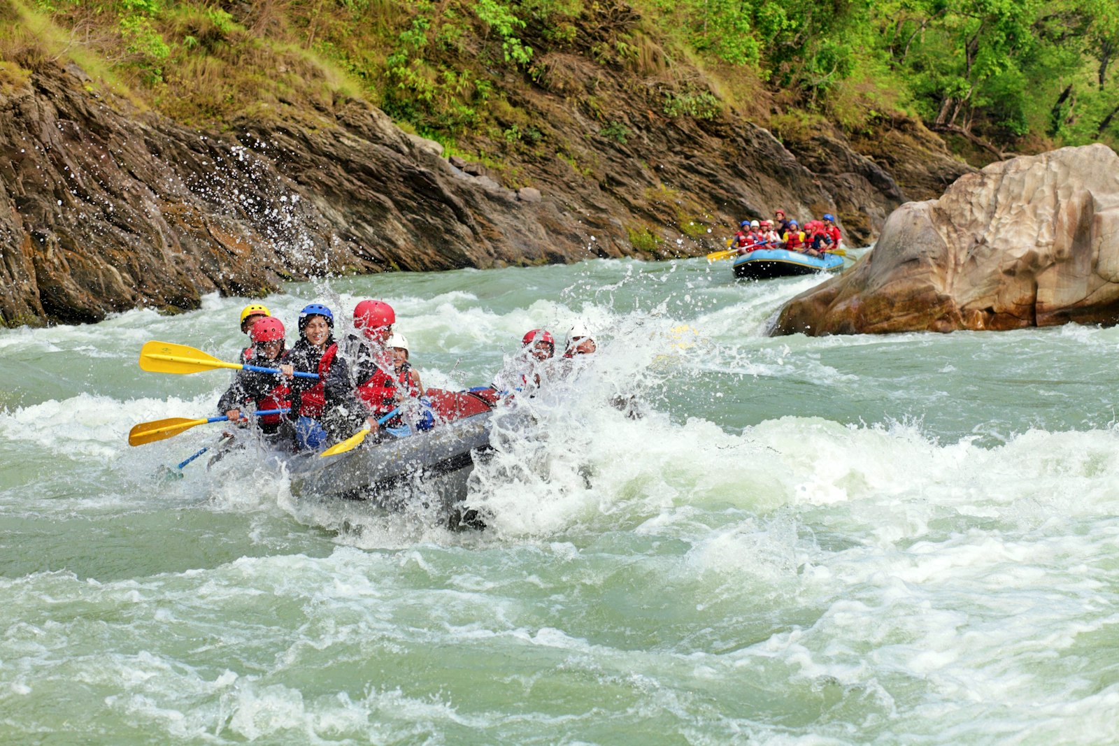 White-Water Rafting
